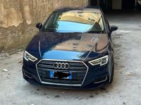 Usata Audi A3 116 CV (85 kW) 2019 Blu Berlina