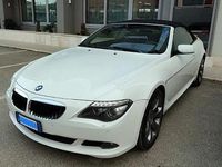 Usata BMW 635 Cabriolet 286 CV (210 kW) 2009 Bianco Cabrio