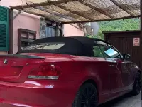 Usata BMW 118 Cabriolet Efficient Dynamics 143 CV (105 kW) 2009 Rosso Cabrio