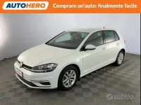 Usata VW Golf VII Business 110 CV (80 kW) 2017 Bianco Berlina