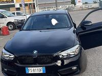 Usata BMW 116 116 CV (85 kW) 2018 Nero Utilitaria
