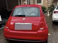 Usata Fiat 500 69 CV (50 kW) 2018 Rosso Berlina