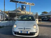 Usata Fiat 500 Lounge 69 CV (50 kW) 2009 Bianco Cabrio