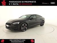 Usata Audi A5 Sportback S-Line 204 CV (150 kW) 2022 Nero mythos metallizzato Utilitaria