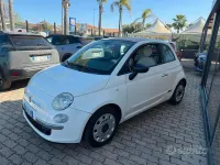 Usata Fiat 500C Lounge 85 CV (62 kW) 2012 Bianco Cabrio