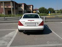 Usata Mercedes SLK200 136 CV (100 kW) 1999 Bianco Cabrio