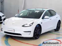 Usata Tesla Model 3 Performance 155 kW (211 CV) 2021 Bianco Berlina