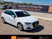 Usata Audi A3 Sport 116 CV (85 kW) 2018 Bianco Berlina