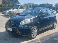 Usata Nissan Micra Acenta 80 CV (58 kW) 2012 Nero Utilitaria