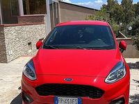 Usata Ford Fiesta ST-Line 85 CV (62 kW) 2018 Rosso Utilitaria