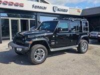 Usata Jeep Wrangler Unlimited Sahara 200 CV (147 kW) 2020 Nero pastello SUV