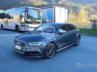 Usata Audi S3 Sportback 310 CV (228 kW) 2018 Grigio Utilitaria