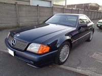 Usata Mercedes SL300 231 CV (169 kW) 1992 Blu Cabrio