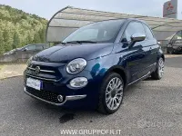 Usata Fiat 500C Star 69 CV (50 kW) 2020 Blu Cabrio