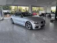 Usata BMW 420 Cabriolet Sport Line 184 CV (135 kW) 2015 Grigio Cabrio