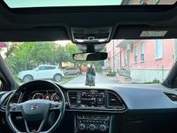 Usata Seat Leon 190 CV (139 kW) 2019 Rosso Berlina