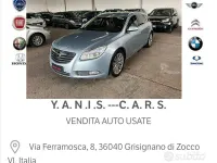 Usata Opel Insignia 131 CV (96 kW) 2014 Blu Berlina