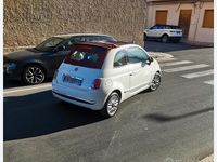 Usata Fiat 500 Lounge 69 CV (50 kW) 2014 Bianco Cabrio