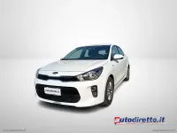 Usata Kia Rio 84 CV (61 kW) 2020 Bianco Berlina