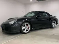 Usata Porsche 996 Turbo 420 CV (308 kW) 2004 Nero Cabrio
