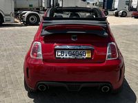 Usata Abarth 500C 2011 Rosso Cabrio