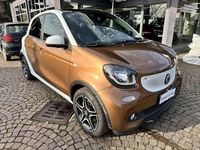 Usata Smart ForFour Passion 71 CV (52 kW) 2016 Bianco/marrone met Utilitaria