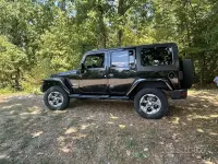Usata Jeep Wrangler Sahara 200 CV (147 kW) 2013 Nero SUV