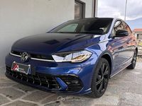 Usata VW Polo R-line 110 CV (80 kW) 2023 Blu Utilitaria