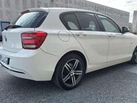 Usata BMW 118 Sport Line 143 CV (105 kW) 2012 Bianco Utilitaria