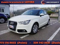 Usata Audi A1 Ambition 85 CV (62 kW) 2012 Bianco Berlina