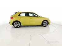 Usata Audi A1 Sportback S-Line 110 CV (80 kW) 2021 Giallo Utilitaria