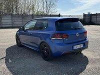 Usata VW Golf VI R 271 CV (199 kW) 2011 Blu/azzurro Utilitaria