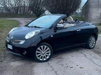 Usata Nissan Micra C+C 88 CV (64 kW) 2009 Nero Cabrio