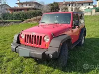 Usata Jeep Wrangler 177 CV (130 kW) 2007 Rosso SUV