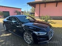 Usata Audi A5 S-Line 190 CV (139 kW) 2019 Nero Coupé