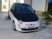 Usata Fiat 500 75 CV (55 kW) 2008 Bianco Berlina