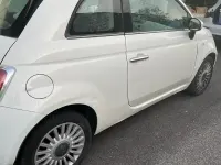 Usata Fiat 500 85 CV (62 kW) 2009 Bianco Cabrio