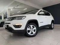 Usata Jeep Compass Longitude 140 CV (102 kW) 2018 Bianco SUV