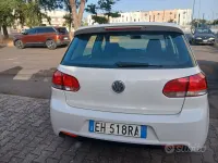 Usata VW Golf VI Edition 105 CV (77 kW) 2011 Bianco Utilitaria