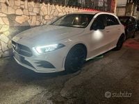 Usata Mercedes A180 Premium 116 CV (85 kW) 2019 Bianco Berlina