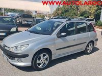 Usata Peugeot 206 109 CV (80 kW) 2003 Argento metallizzato Station wagon