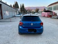Usata VW Polo 95 CV (69 kW) 2018 Blu Berlina