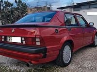 Usata Alfa Romeo 75 Quadrifoglio Verde 155 CV (114 kW) 1989 Rosso Berlina