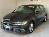Usata VW Polo Style 110 CV (80 kW) 2022 Nero Utilitaria