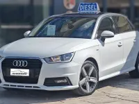 Usata Audi A1 S-Line 90 CV (66 kW) 2017 Bianco Utilitaria