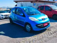 Begagnad Peugeot 107 68 HK (50 kW) 2007 Blå Halvkombi
