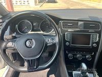 Usata VW Golf VII 110 CV (80 kW) 2015 Bianco Berlina