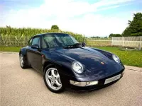 Usata Porsche 911 Carrera 4 272 CV (200 kW) 1995 Blu/azzurro Coupé