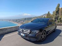 Usata Mercedes E220 194 CV (142 kW) 2017 Nero Berlina