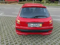 Usata Peugeot 206 60 CV (44 kW) 2010 Rosso